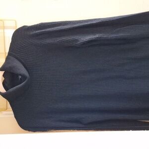 Talbots Black Large Mock Neck Sweater
